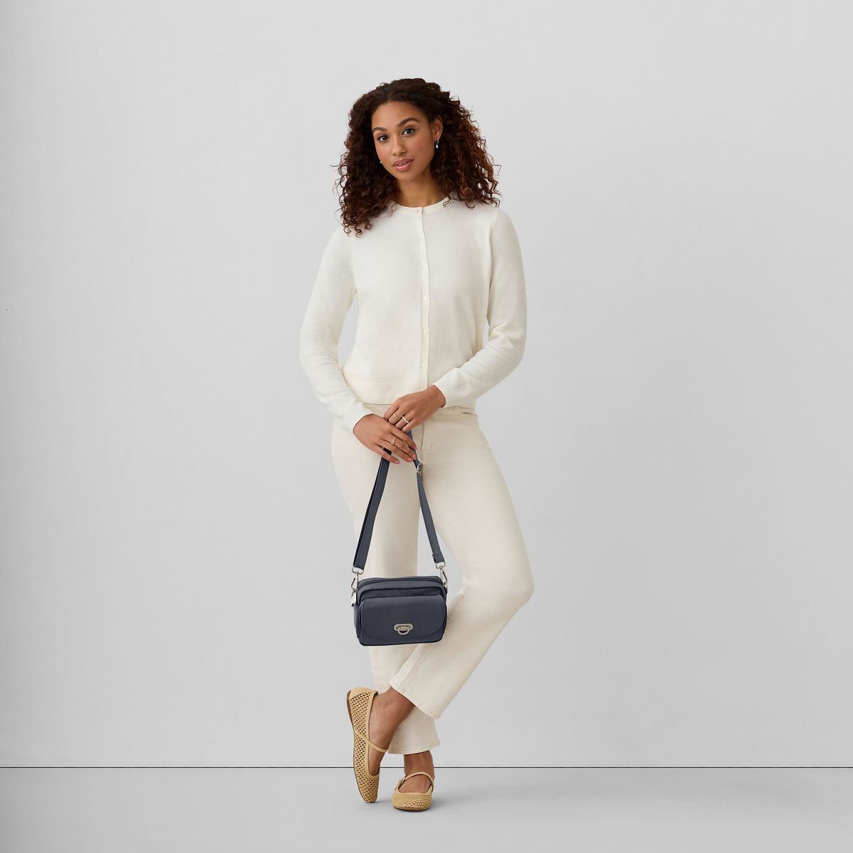 Coastal Flip Lock Camera Bag Crossbody