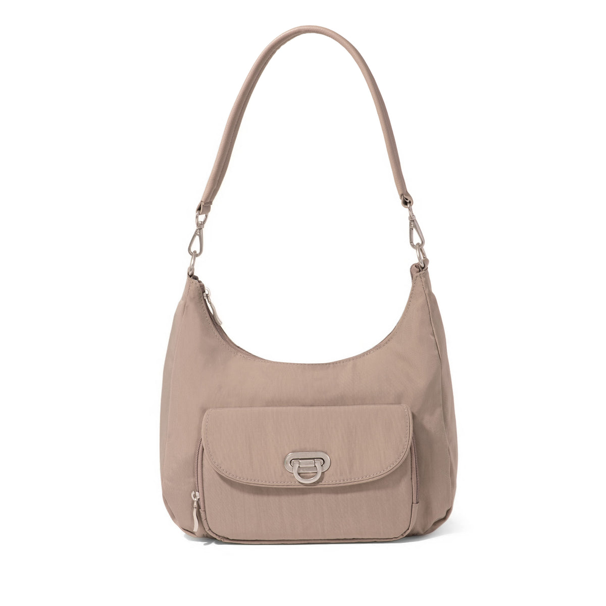 Coastal Flip Lock Half Moon Bag