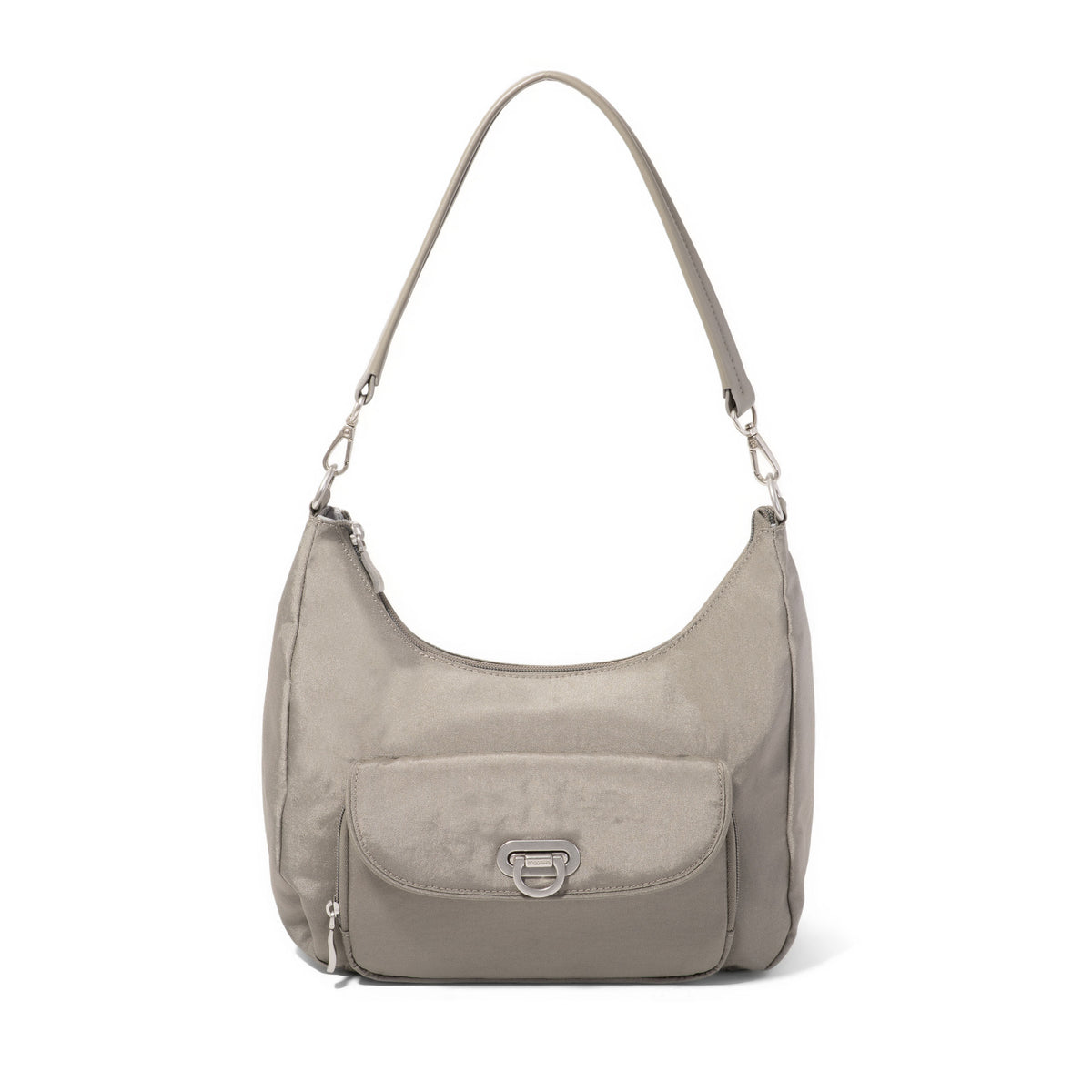 Coastal Flip Lock Half Moon Bag