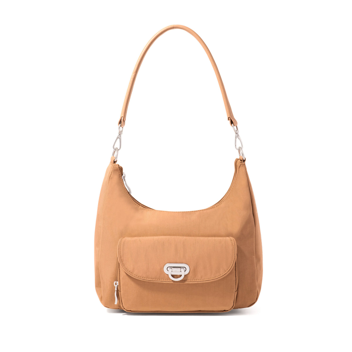 Coastal Flip Lock Half Moon Bag