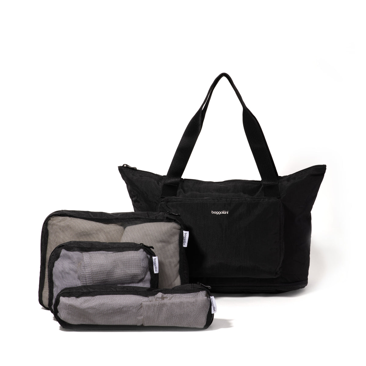 Packable Tote & Packing Cube Bundle