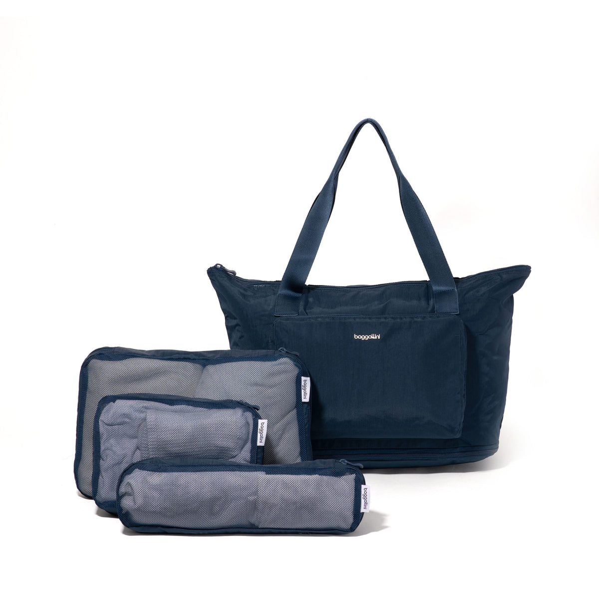 Packable Tote & Packing Cube Bundle