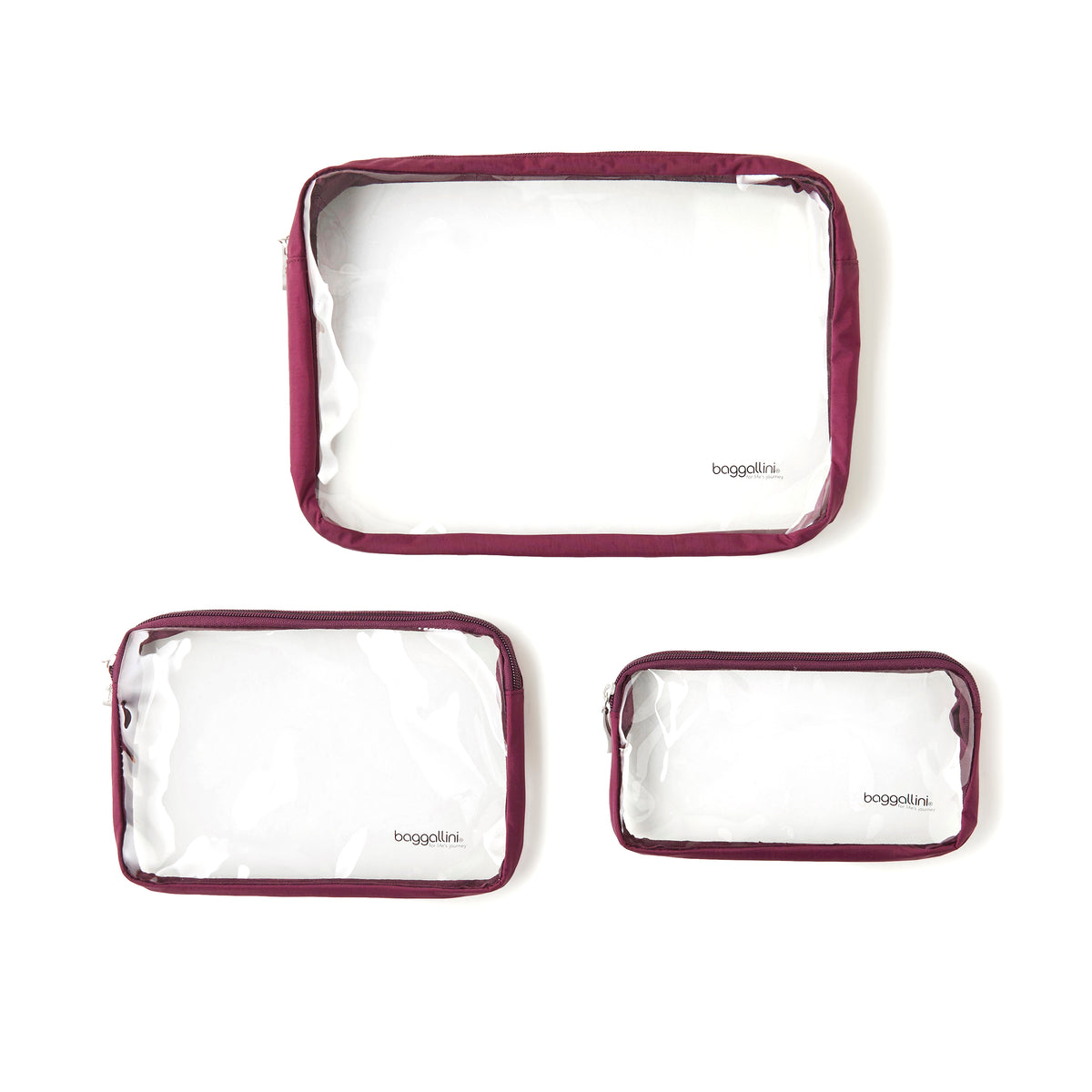 Clear Travel Pouches