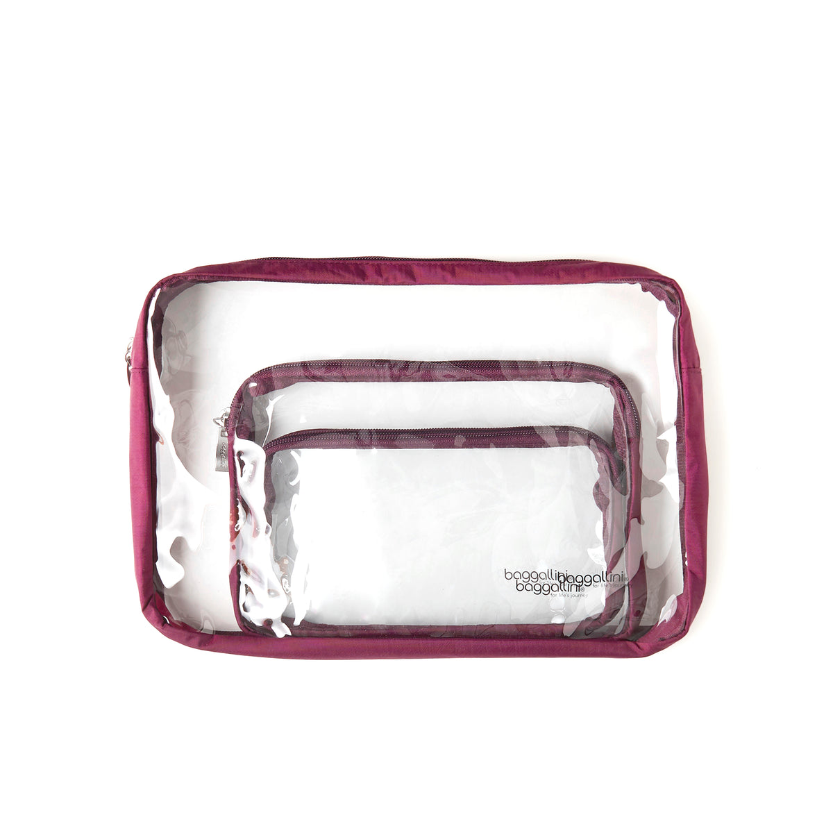 Clear Travel Pouches