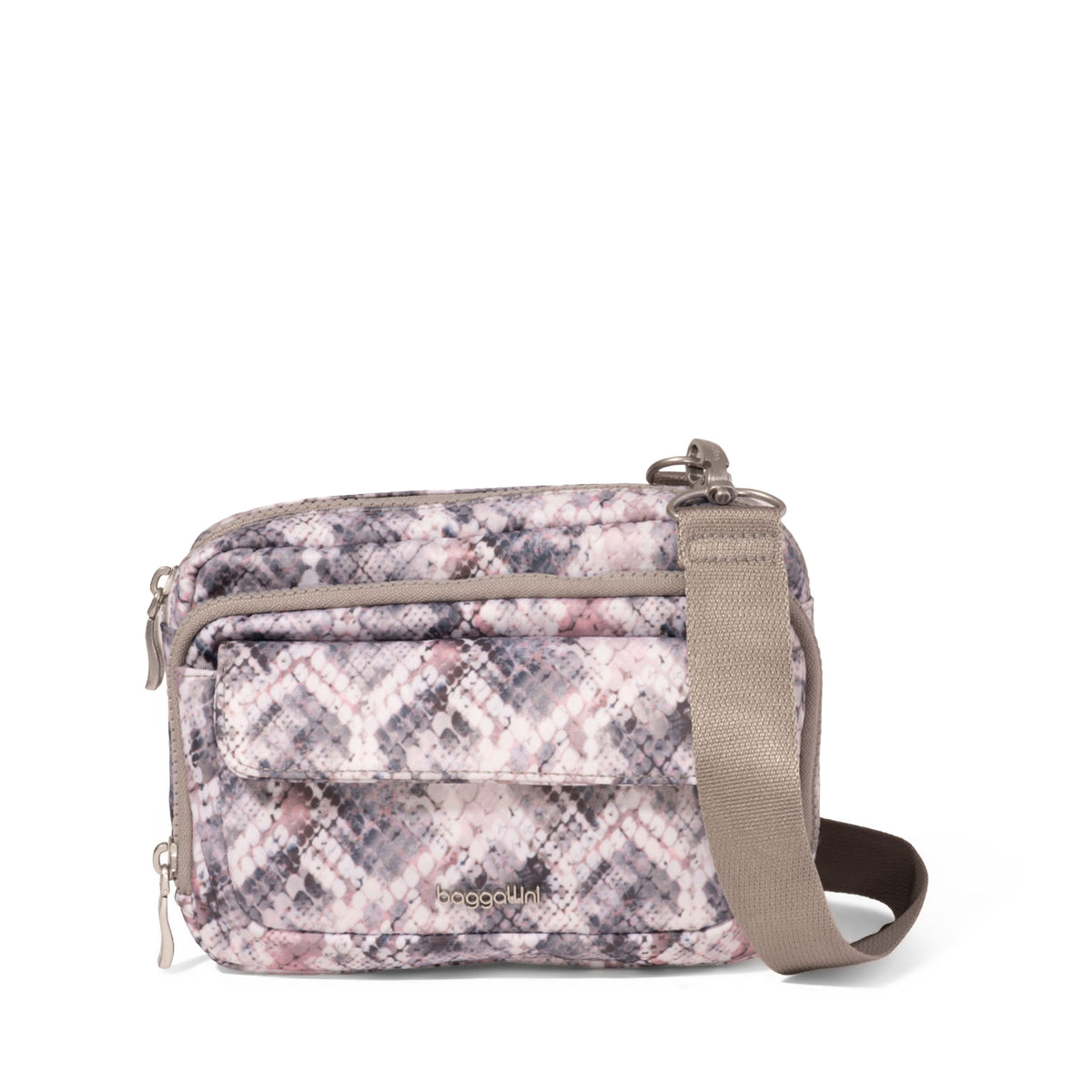 Modern Everywhere Double Zip Crossbody