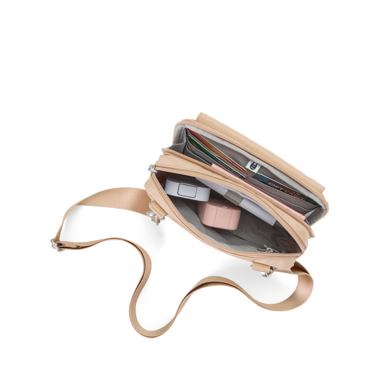 Modern Everywhere Double Zip Crossbody