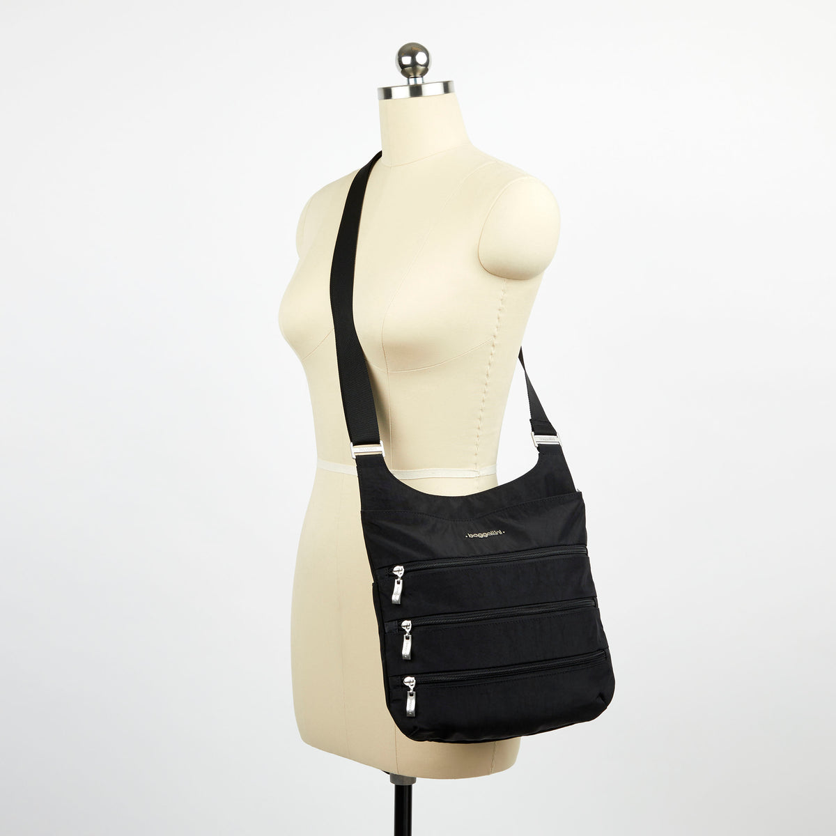 Legacy Big Zipper Bagg With RFID
