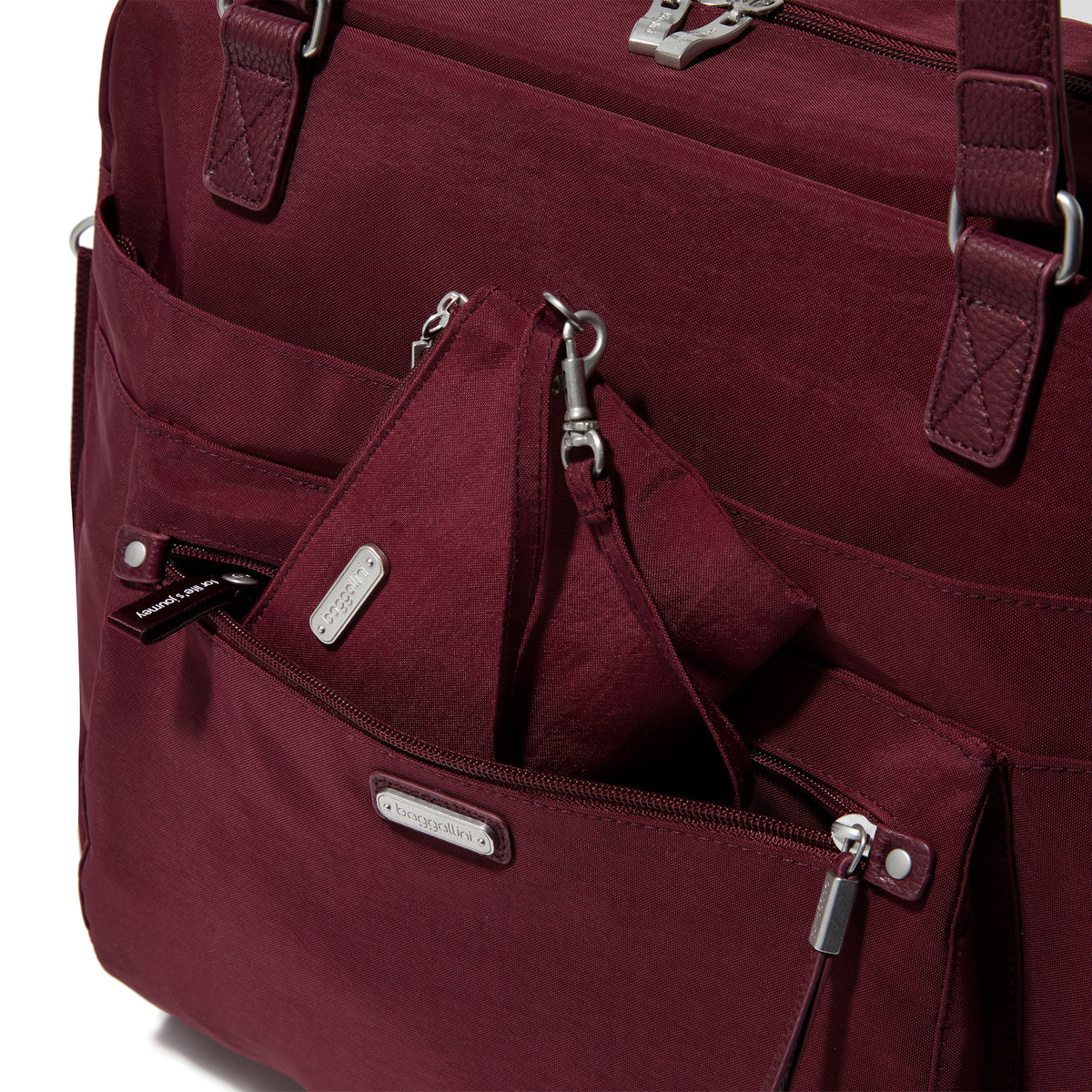 True Classic Overnight Expandable Laptop Tote